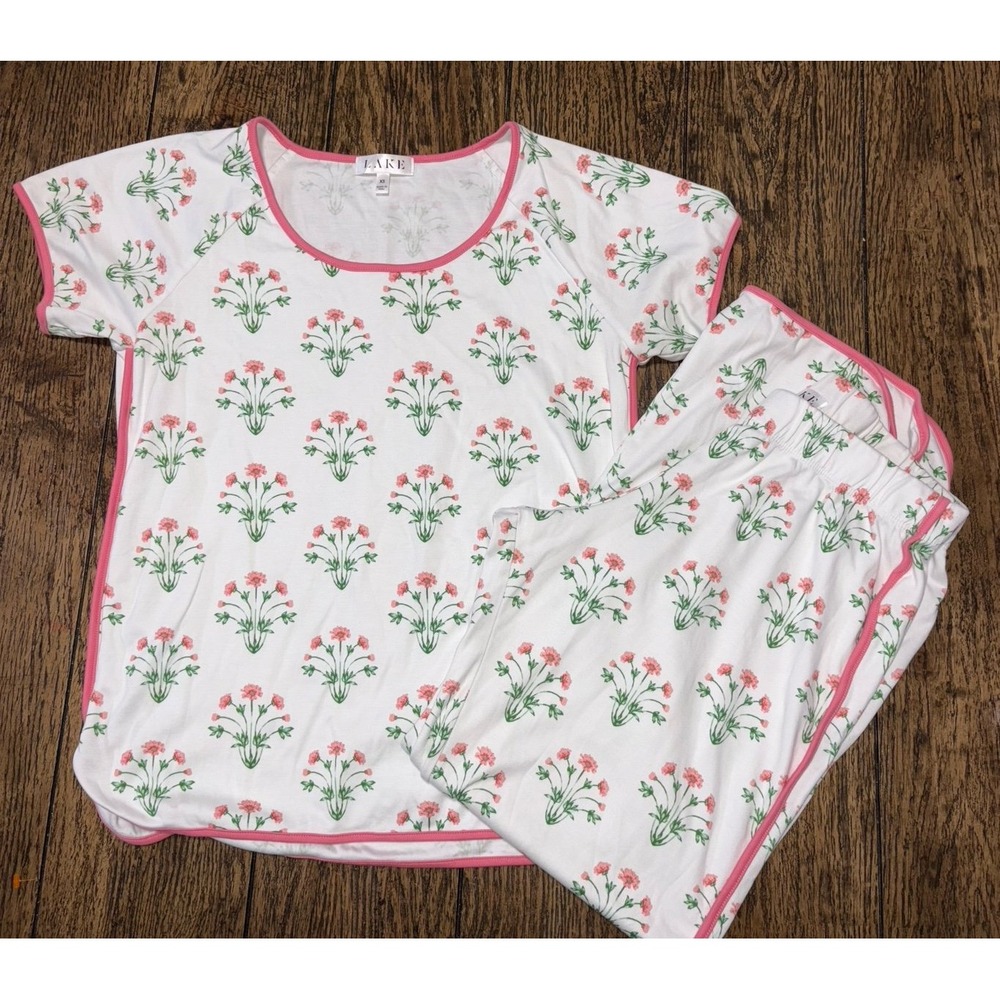 Lake summer floral pajamas XS